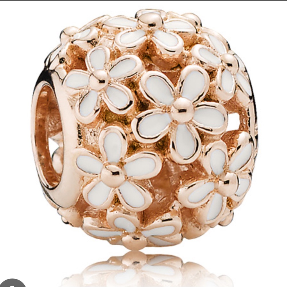Pandora Rose Gold Daisy Charm
